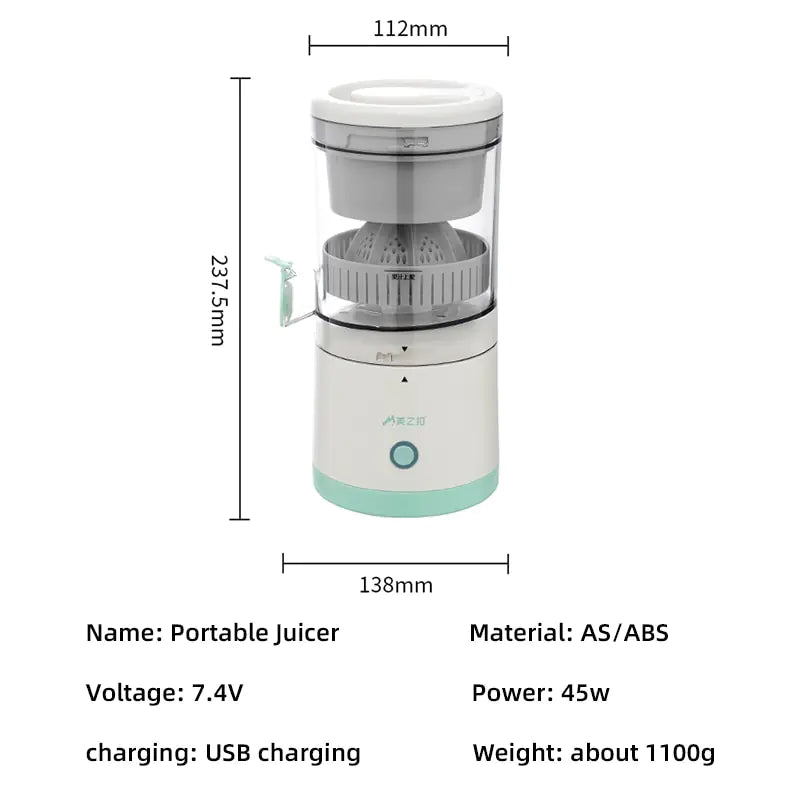 Portable Wireless Fruit Extractor Portable